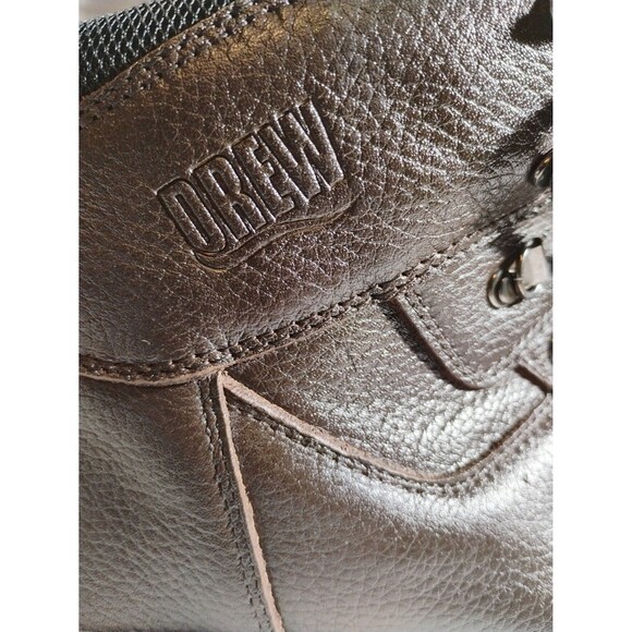 Drew Rockford Brown Leather Work Boots Size 11 main image 11